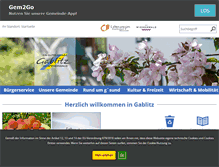 Tablet Screenshot of gablitz.at